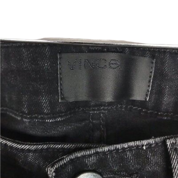 Vince Dylan Ankle  Skinny Jeans In Black Floral  size 27 - Picture 5 of 8